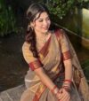 Puja Hit Lama Sharee with Blouse Piece - Image 6