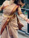 Puja Hit Lama Sharee with Blouse Piece - Image 4