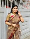 Puja Hit Lama Sharee with Blouse Piece - Image 2