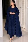 Embroidery Three Piece