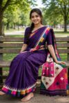 চান্দেরি সিল্ক শাড়ি - Image 2